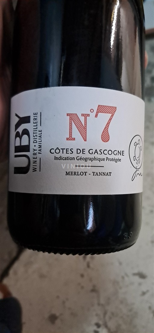 Tây Nam Côtes de Gascogne Domaine Uby N°7 2024