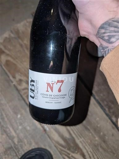 Sud-Ouest Côtes de Gascogne Domaine Uby N°7 2024