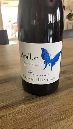 Vallée du Rhône Crozes-hermitage Gilles Robin Papillon 2023