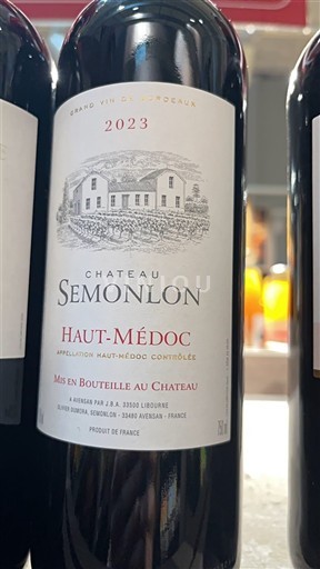 Bordeaux Haut-Médoc Château Semonlon 2023