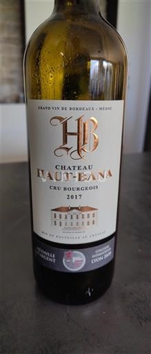 Бордо Медок Cru Bourgeois Château Haut-Bana 2017