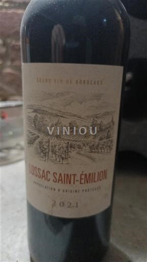 Bordeaux Lussac-Saint-Émilion Lussac Saint-Émilion 2021
