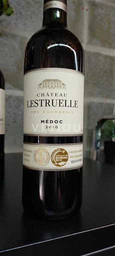 Burdeos Médoc Château Lestruielle 2010