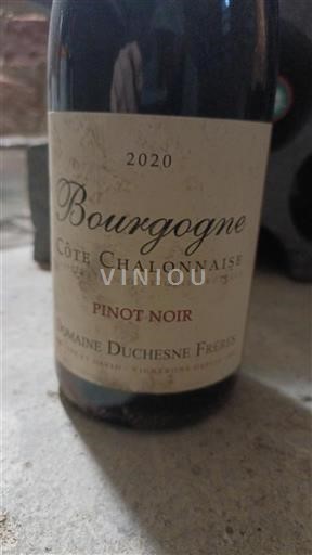 Bourgogne Bourgogne-côte-chalonnaise Domaine Duchesne Frères 2020
