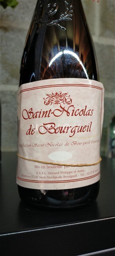 Údolí Loiry Saint-Nicolas-De-Bourgueil E.A.R.L. Bernard Philippe et Annie 2020