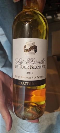 Bordeaux Sauternes Tour Blanche Les Charmilles 2011