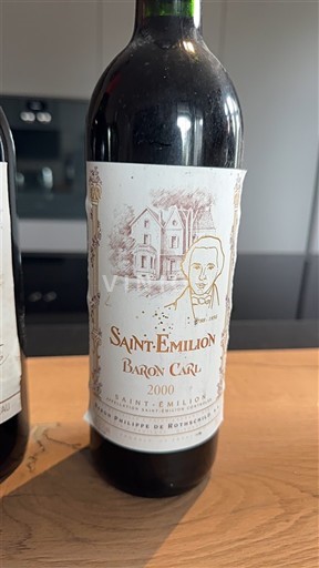 Bordeaux Saint-Émilion Baron Philippe de Rothschild Baron Carl 2000