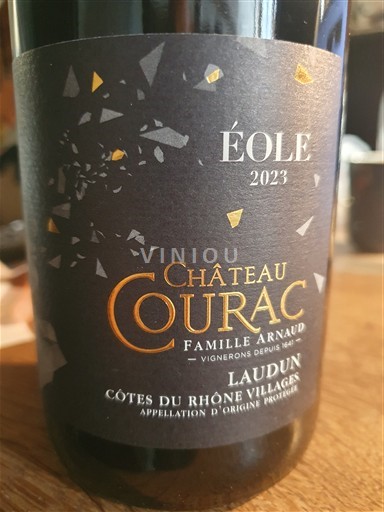 Thung lũng Rhône Côtes-du-rhône-villages Château Courac Eole 2023