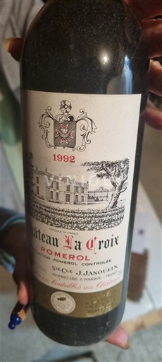 Bordeaux Pomerol Château La Croix 1992