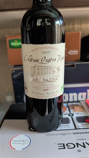 Bordeaux Castillon Côtes de Bordeaux Château Duquesne Ricet 2019
