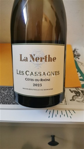 Vallée du Rhône Côtes-du-rhône La Nerthe Les Cassagnes 2023