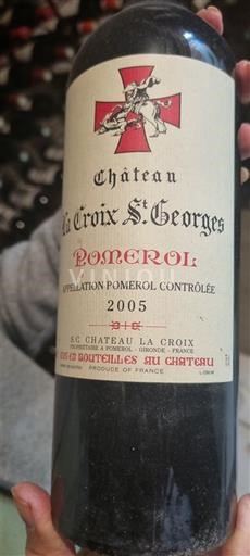 Bordeaux Pomerol Château La Croix St. Georges 2005