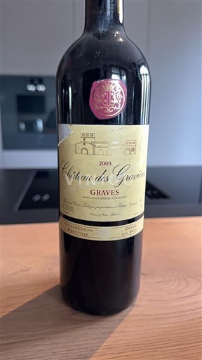 Bordeaux Graves Château Des Gravrières 2003