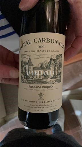Bordeaux Pessac-Léognan Grand Cru Classé de Graves Château Carbonnieux 2000