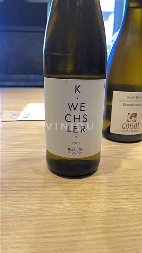 Rheinhessen K Wechsler Riesling Trocken 2023