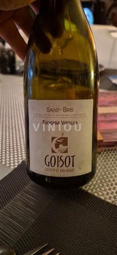 Burgundsko Saint-Bris Goisot Exogyra Virgula Neročník