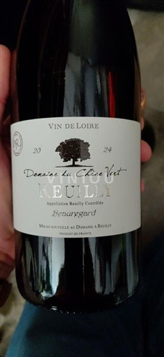 Vallée de la Loire Reuilly Domaine Chêne Vert Beauregard 2024