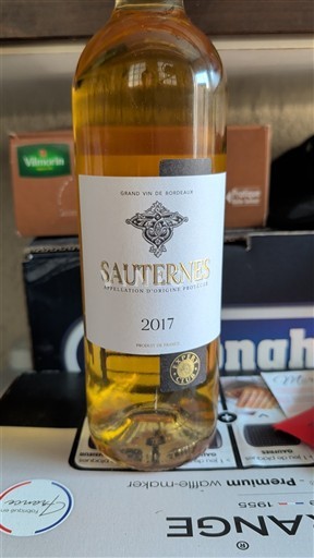 Bordeaux Sauternes Petit jean 2017