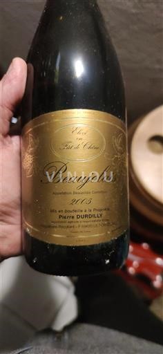 Beaujolais Pierre Durdilly Fût de Chêne 2005