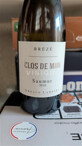 Thung lũng sông Loire Saumur Arnaud Lambert Clos de Midi 2018