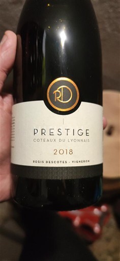 Lyonnais Coteaux du Lyonnais Régis Descotes Prestige 2018