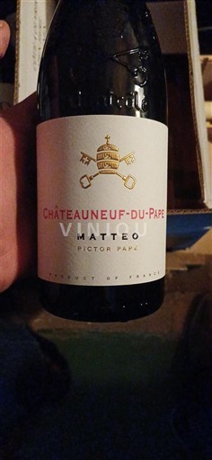 Rhône Valley Châteauneuf-du-Pape Matteo Pictor Papæ 2022