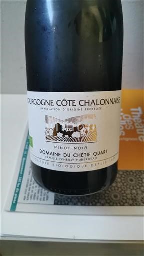 Bourgogne Bourgogne-côte-chalonnaise Domaine Chêne Quart Pinot Noir Non Millésimé
