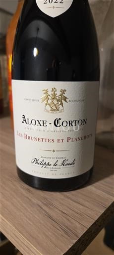 Burgundy Aloxe-Corton Domaine Philippe le Hardi Les Brunettes et Planchots 2022