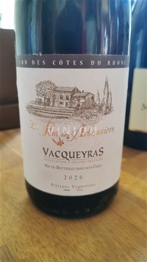 Rhônedalen Vacqueyras La Font des Arbousiers 2020