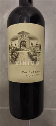 Pobrežní oblast Stellenbosch Waterford Estate The Jem 2004