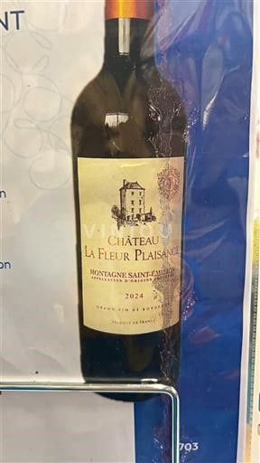 Bordeaux Montagne-saint-émilion Château La Fleur Plaisance 2024