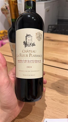 Bordeaux Montagne-Saint-Émilion Château La Fleur Plaisance 2024