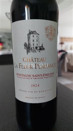 Bordeaux Montagne-Saint-Émilion Château La Fleur Plaisance 2024