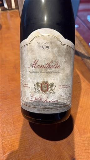 Burgundy Monthélie Virely-Arcellin 1999