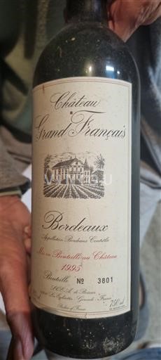 Burdeos Bordeaux Château Grand Français 1995