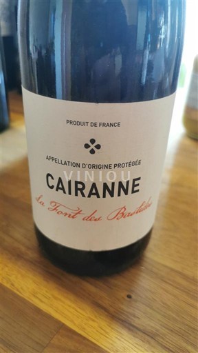 Rona dolina Cairanne La Font des Bastides 2018