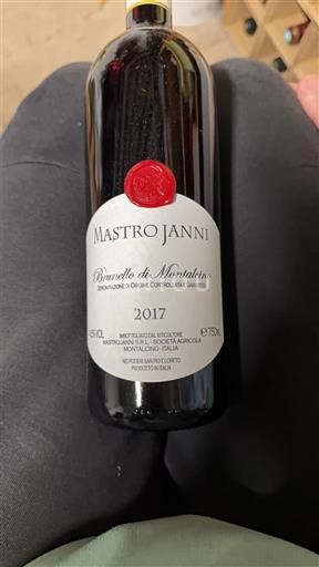 Toskana Brunello di Montalcino Mastrojanni 2017