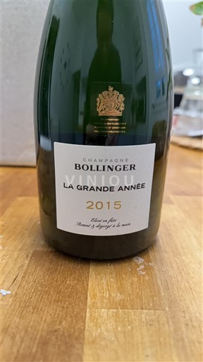 Champagne Bollinger La Grande Année 2015