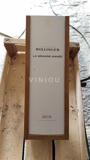 Champagne Șampanie Bollinger La Grande Année 2015