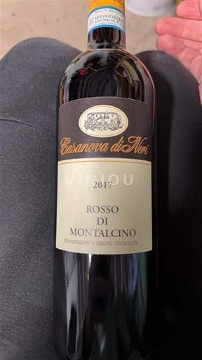 Viinit Rouge sec Casanova di Neri 2017 Italia Toscana Rosso di Montalcino DOC