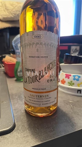 Bordeaux Sauternes Grand Cru Château La Tour Blanche 1990