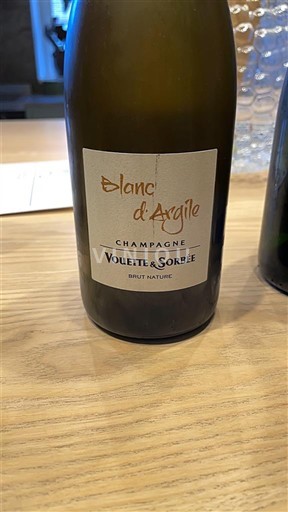 Samppanja Vouette & Sorbée Blanc d'Argile Ei vuosikertaa