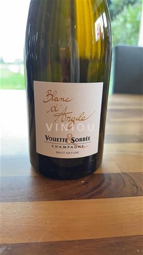Champagne Sâm-panh Vouette & Sorbée Blanc d'Argile Không niên vụ