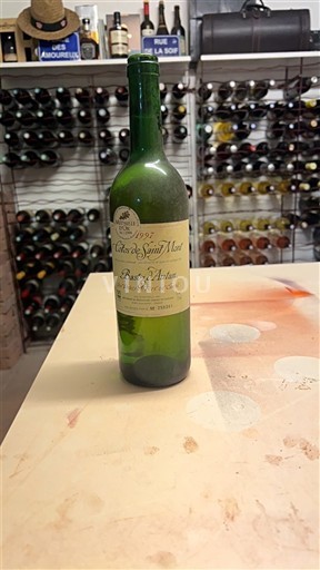 Burdeos Côtes-de-Bordeaux Bastz autan 1997