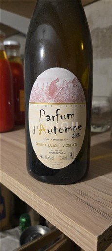 Thung lũng sông Loire Allier Domaine Sauger Parfum d'Automne 2018