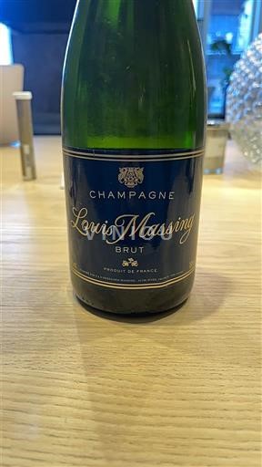 Champaña Champán Louis Massing Brut Sin añada