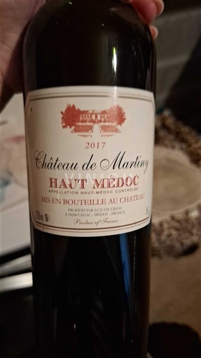 Bordeaux Haut-Médoc Château Marbuzet 2017