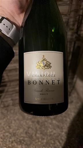Samppanja Champagne Bonnet Grande Réserve Ei vuosikertaa