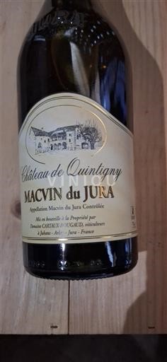 Jura Macvin-du-Jura Château Quintigny Ikke årgangsbestemt