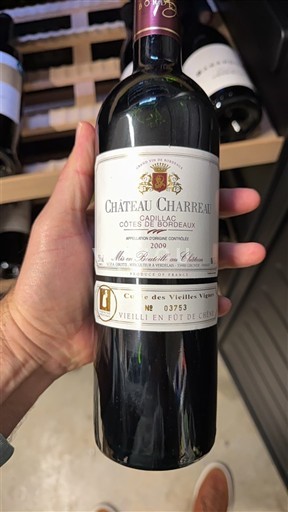Bordeaux Cadillac-côtes-de-bordeaux Château Charreau des Vieilles Vignes 2009
